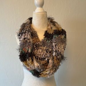 Colorful infinity scarf